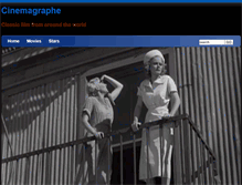 Tablet Screenshot of cinemagraphe.com
